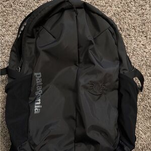 Patagonia Black Men's Backpack with AWS Embroidered Logo